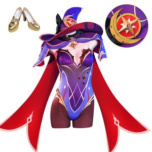 Genshin Impact Mona Cosplay Game Game Outfits Dress Halloween Carnival Women Girl Girl