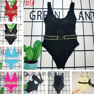 Fashion Womens Swimwear Bikinis Underwear Letter Print Designer Bathing Suits Lady Sexy Swimsuit With Chest Padded