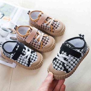 2022 Spring Boys Girls Fashion Shoes Printing Low Top Top Nasual Shoes Soft-Soled Non Slip Children Lace-Up Canvas Shoes G220517