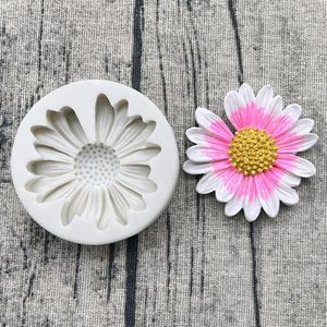 Stampi da forno Margherita Girasole Stampo per torta in silicone Sugarcraft Cupcake Fondente Strumenti per decorareCottura