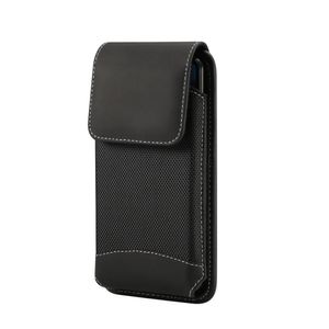 Universal midjeväska telefonpåse för Samsung Galaxy A51 A50 A71 S20 S21 BELT CLIP Holster Oxford Tyg täcker iPhone 11 8 fall