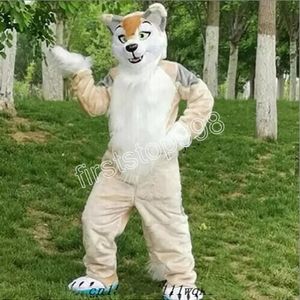 Performance Fox Mascot Costume Halloween Christmas Carcher Character Outfits Suit Advertising Broffets Klädsel