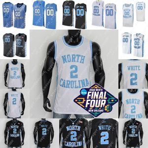 Maglia da basket UNC North Carolina Tar Heels Armando Bacot R.J. Davis Harrison Ingram Cormac Ryan Creighton Lebo Paxson Wojcik Elliott Cadeau Jae'Lyn Withers Carter