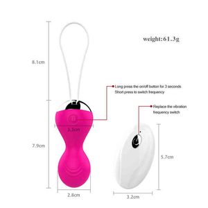 Nxy Eggs Bullets Adult Wireless Remote Control Silicone Egg Jumping Women s Masturbation Massager 220711