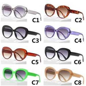 Luxuriöse ovale Sonnenbrille für Damen, modisch, UV400-Schutz, klassische Designer-Männer, Retro-Fahrsonnenbrille