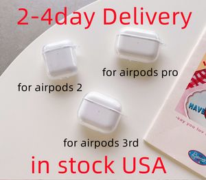 بالنسبة إلى AirPods 2 Pro Air Pods 3 Airpod سماعة سماعة الرأس ملحقات Solid Silicone Cover Cover Cover Cover Apple Wireless Charging Box Caseprackproof