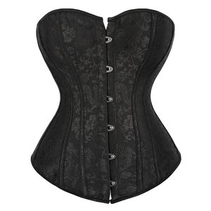 Bustiers Corsets Женщины Corset Sexy Sleim Burlesque Satin Body Shaper без бретелек и Bustierbustiers