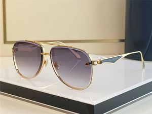 New fashion design sunglasses HALY pilot cut lens K gold frame generous and versatile style outdoor uv400 protection glasses