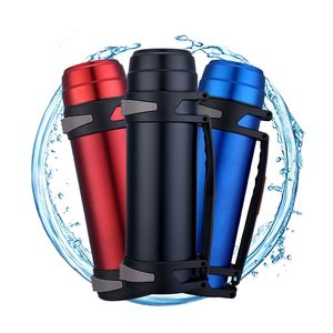 2L3L Water Bottle Thermos Stainless Steel Coffee Mugs Travel Outdoor Sport Vaccum Cup Vacuum with Lid for Flask Customize 220621