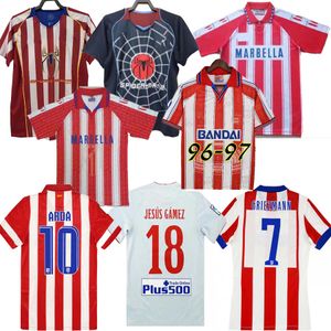 Retro 2004 2005 2013 2014 koszulki piłkarskie Atletico Madryt kun Aguero Griezmann MAXI F.TORRES 04 05 10 11 13 14 15 94 95 96 97 Gabi Forlan SIMAO vintage classic