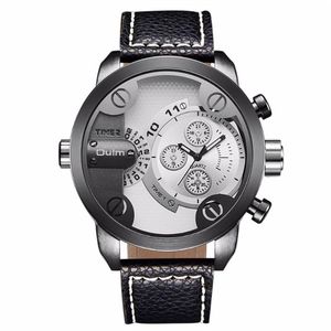 Zegarek na rękę ORIGIN WATCH SPORTY ORYGADY SPORTY MENS MĘŻCZYZN DUAL TIME DEKTYCZNE PISK Casual Quartz Watch Relij Hombre Grande Deportivo Moda