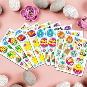 Gift Wrap Cute Easter Party Sticker Label Gifts Chicken Egg Self Adhesive Happy StickersGift GiftGift