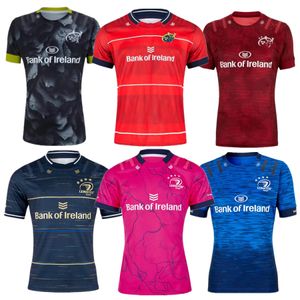 top quality 2021 2022 Munster city Rugby jersey 20 21 22 Leinster home away men Football shirt Rugby-Trikots size S-3XL