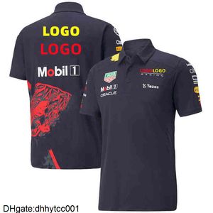 Camisa polo Oracle Bull Racing Team Cor Vermelha 2022 MAX VERSTAPPEN Fórmula 1 Kit Oficial Web F1 Fan Party 5YKJ