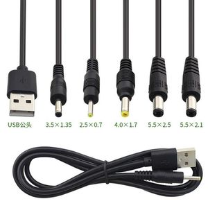 Other Lighting Accessories 0.5M 2M 5V USB Type A Male To DC 3.5 1.35 4.0 1.7 5.5 2.1 2.5mm Plug Extension Power Cord Supply Jack Cable Conne