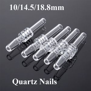 Mini Nectar Collector Kit Quartz Nail Smoking Accessories With 10mm 14mm 18mm Filter Tips Straw Tube Glass Tank GQB19