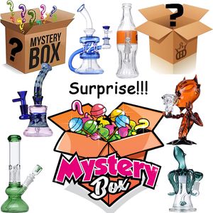 Mystery Surprise Blind Box Multi Styles Narghilè Heady Glass Water Glass bong Percolator Pipes