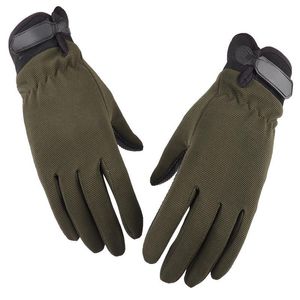 Cycling Gloves Full Finger Men's Outdoor Sports Men Non-Slip Silicone Bicycle Windproof Tactical For FishingCycling