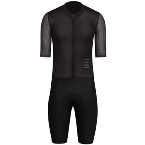 2020 Pro Cycling Skin Suit race fit triathlon Short sleeve jumpsuit speed suit mens triathlon clothes trisuit Road Mtb short set230c