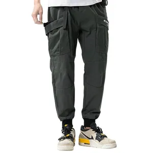 Men's Pants Cargo 2022 Spring Brand Hip Hop Loose Multi Pocket Beam Feet Casual Men Pantalon Homme Streetwear Sport Trousers