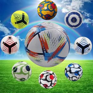 New Qatar top quality World Cup 2022 soccer Ball Size 5 high-grade nice match football Ship the balls without air