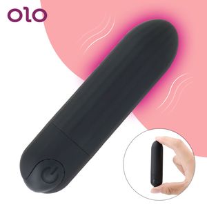 Olo stark vibration 10hastighet sexiga leksaker för kvinnor klitoris stimulator USB laddad fjärrkontroll kule vibrator vaginal massager