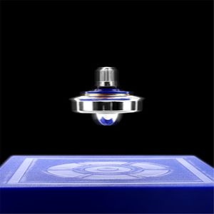 Trottola magnetica per bambini Levitazione Giroscopio magico Giroscopio sospeso UFO galleggiante levitante giocattolo classico 220526