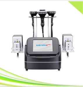 6 I 1 Nyaste spa -klinik Använd laser Lipo Fat Burning Cavitation RF Lipo Laser Slimming Machine