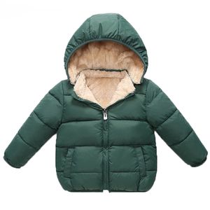 Jacken Baby Kinder Jacken Jungen Winter Dicke Mäntel Warme Kaschmir Oberbekleidung Für Mädchen Kapuzenjacke Kinder Kleidung Kleinkind Mantel 16Y 220826