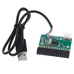 Computerkabelanschlüsse 1,44 MB 3,5-Zoll-Diskettenlaufwerksanschluss 34 PIN 34P zum USB-Kabeladapter PCB Board CableComputer