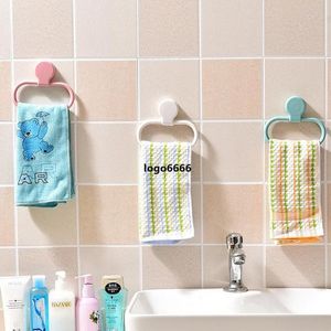 Sublimation Stick Towel Rings Kitchen Cloth Rack Bathroom Wall Hanging Waterproof Towels Rack