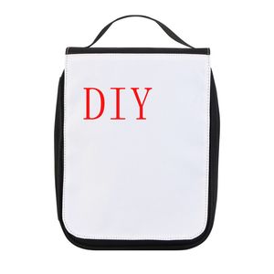 120pcs Stuff Sacks Sublimation Move DIY White Blank Polyester Multifunctional Flap Cover Book Storage Bag