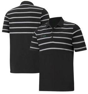 メンズポロスF1フォーミュラワンレーシングポロスーツ夏の短袖シャツ同じスタイルカスタマイズ可能なHPQS