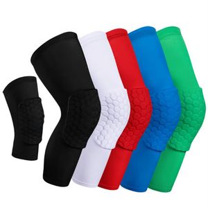 Wholesale safety knee pads kids for sale - Group buy Safety Basketball Knee Pads For Kids and Adult Antislip Honeycomb Football Cycling Knee Pads Kneecap Knee Protector297W