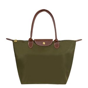 2024 Evening Bags Women Waterproof Shoulder Bag Handbag Nylon Folding Beach Designer Female Travel Shopping Bolsa Sac