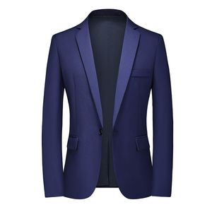 Abiti da uomo Blazer Abito autunnale Uomo stile coreano Auto-coltivazione Fila singola Giacca occidentale con un bottone Casual Piccolo abitoUomo