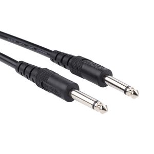 1,5 m 6,35 mm Stecker auf 6,35 mm Stecker Audiokabel Lautsprecherkabel Aux-Kabel für Gitarrenmixer Verstärker Bass