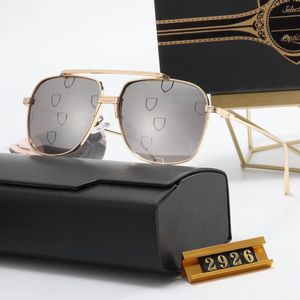 2023 Vintage Sunglasses Pilot Damskie okulary przeciwsłoneczne Designer Mody Shades Luksusowe złotą ramkę okulary przeciwsłoneczne UV400 DITA CTGF