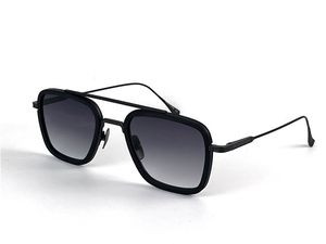 moda tasarımı erkek güneş gözlüğü 006 kare çerçeveler vintage popula tarzı uv 400 koruyucu açık gözlük kılıflı
