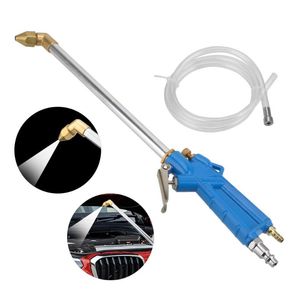 Water Gun & Snow Foam Lance High Press Pneumatic Cleaning Tool Car Engine Oil Cleaner 40cm With 100cm Hose GunWater