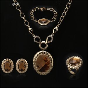 Collier de boucles d oreilles Zuodi Nigerian Wedding Woman Designer Jewelry Set déclaration Brand Dubai Gold Bridal SEATERARDINGS