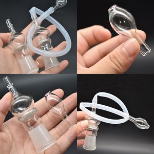 Frusta in silicone per vaporizzatore tubo caldo femmina adattatore in vetro da 18,8 mm accessori per fumatori ciotola per erbe secche per pipa ad acqua