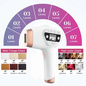 Laserhårborttagningsmaskin Permanent Depilador A Lasers for Women IPL Photoepilator Hårborttagningsenhet Dropshipping