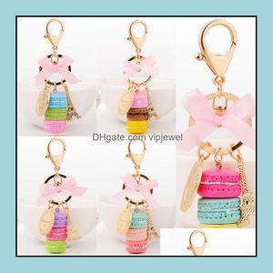 Keychains Fashion Accessories Eiffel Tower Eloy Cute Pendant Bag Charm Purse Keychain Keyring For Women Ornament Gift B784Q Z DHCFS