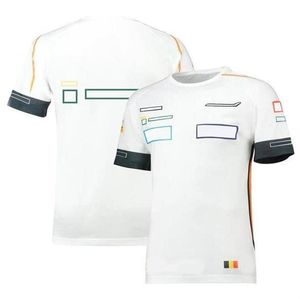 F1 Team Uniform Mens and Womens fläktkläder Kort ärm T-shirt Formel One Samma racingdräkt kan anpassas198p