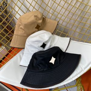 Bucket Hat Designer Fisherman Hat Classic Old Flower Style för män och kvinnor Enkelt mode med högkvalitativ teknik 3 Färgalternativ Ejhn