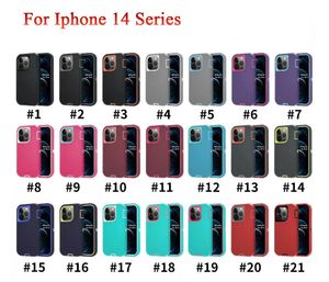 3in1 zırh hibrid sağlam cep telefonu kılıfları iPhone 11 12 13 14 15 Pro Max için Ağır Dereceli Defend Vaka
