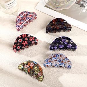 8.5cm Flower Ethnic Style Hairclip Hair Claws For Women Ladies Fashion Clamps Hairpins Barrette Hair Accessories