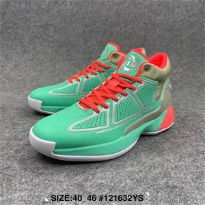 Buty Najwyższej jakości mężczyźni D Rose 10 Boardwalk Green Basketball Derrick Rose X MVP Bounce High Boots Sneakers Store