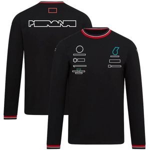 F1 Racing Suit 2022 Drużyna z długim rękawem mundury męski fanów T-shirt Summer Custom Car kombinezon